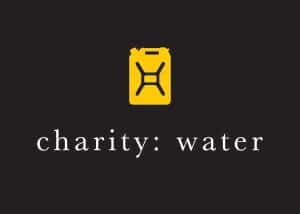 charity water logo