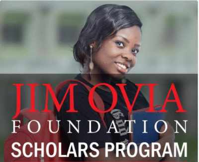Jim Ovia scholarship